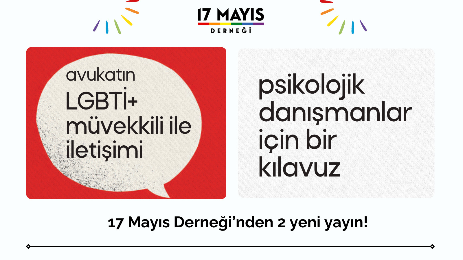 17 Mayıs Derneği’nden 2 Yeni Yayın! - 17 Mayıs