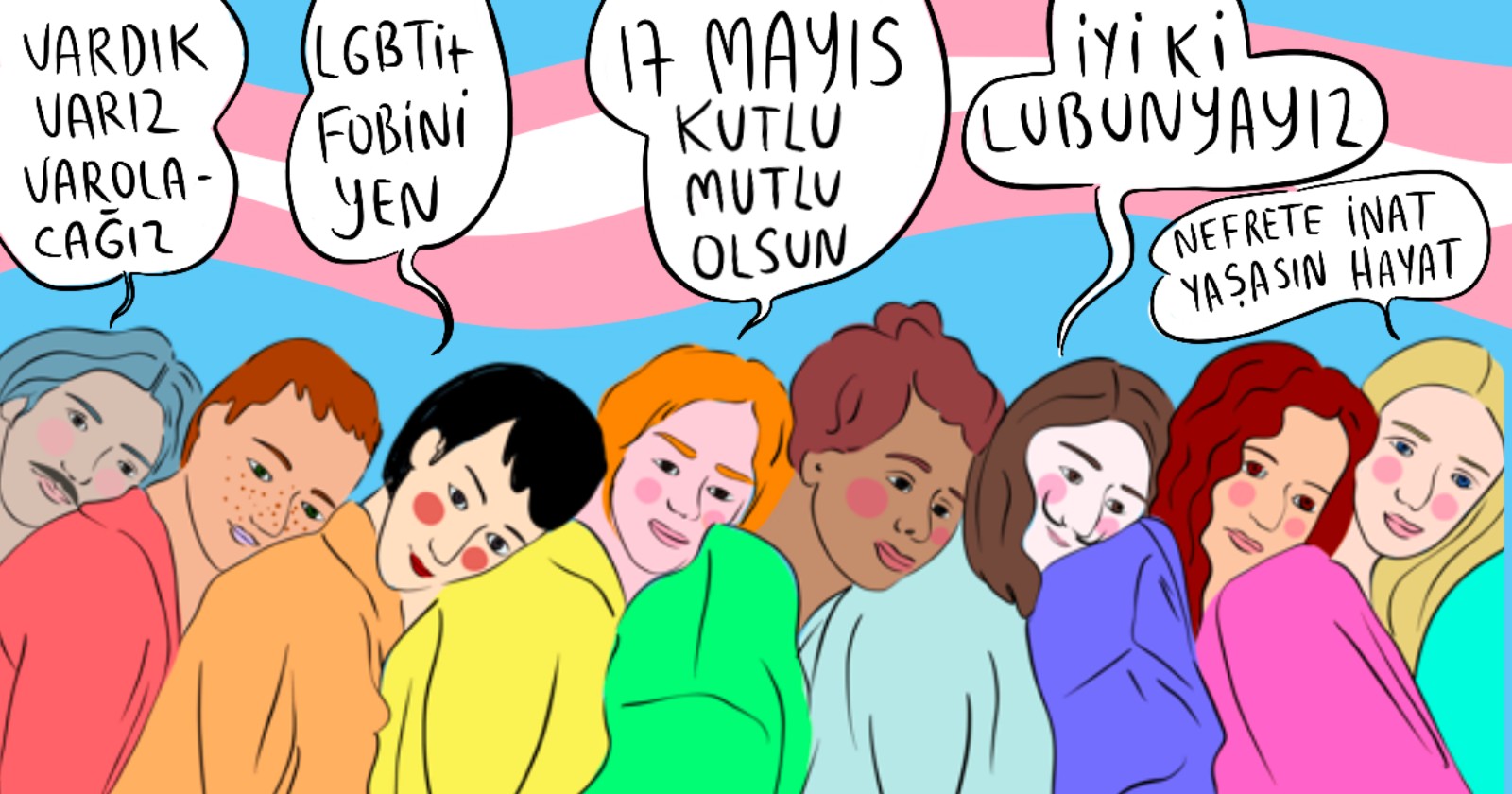 17 Mayıs Uluslararası Homofobi, Bifobi, Transfobi ve İnterfobi Karşıtı Gün Kutlu Olsun! - 17 Mayıs