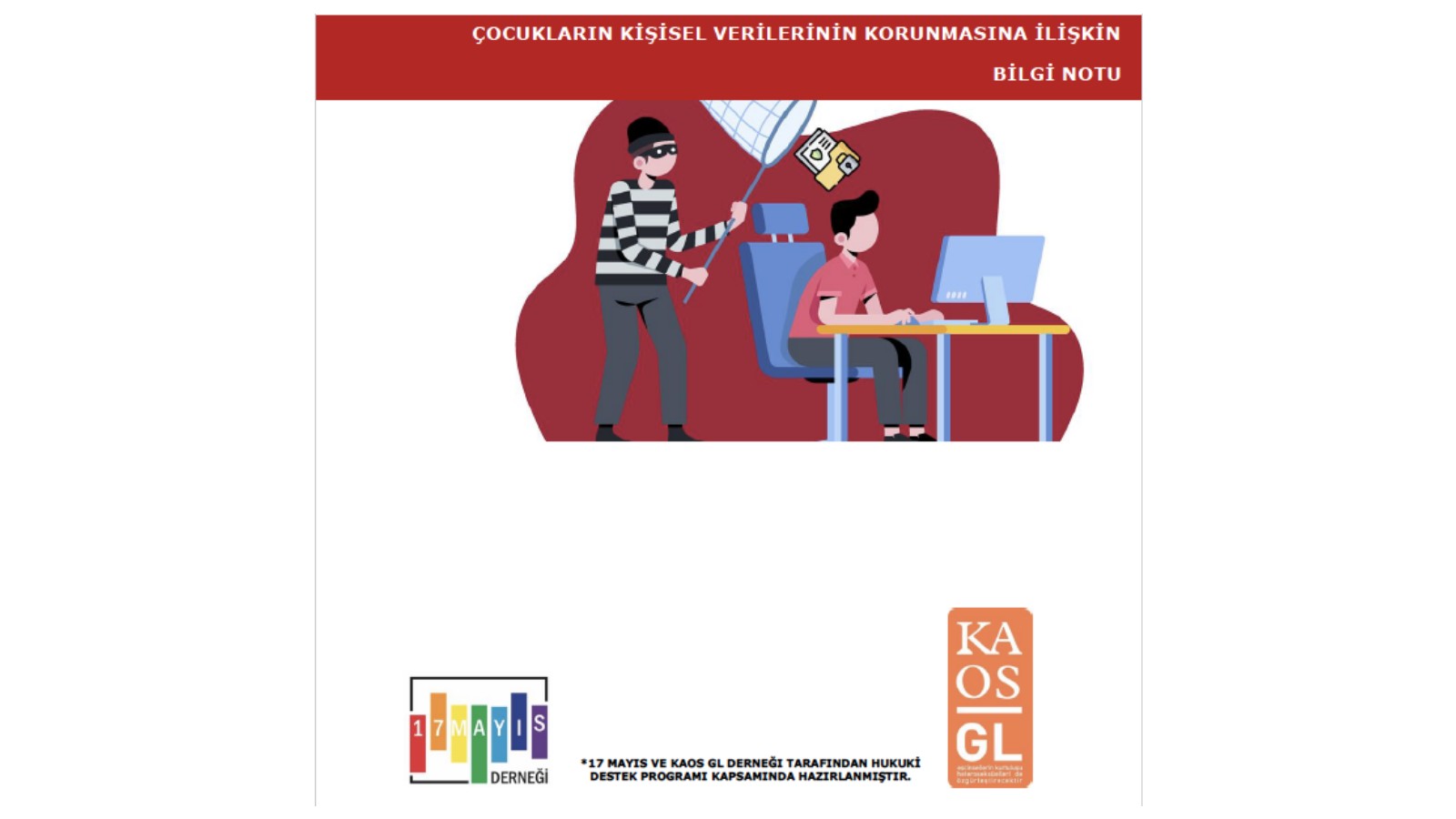 Çocukların Kişisel Verilerinin Korunmasına İlişkin Bilgi Notu - 17 Mayıs