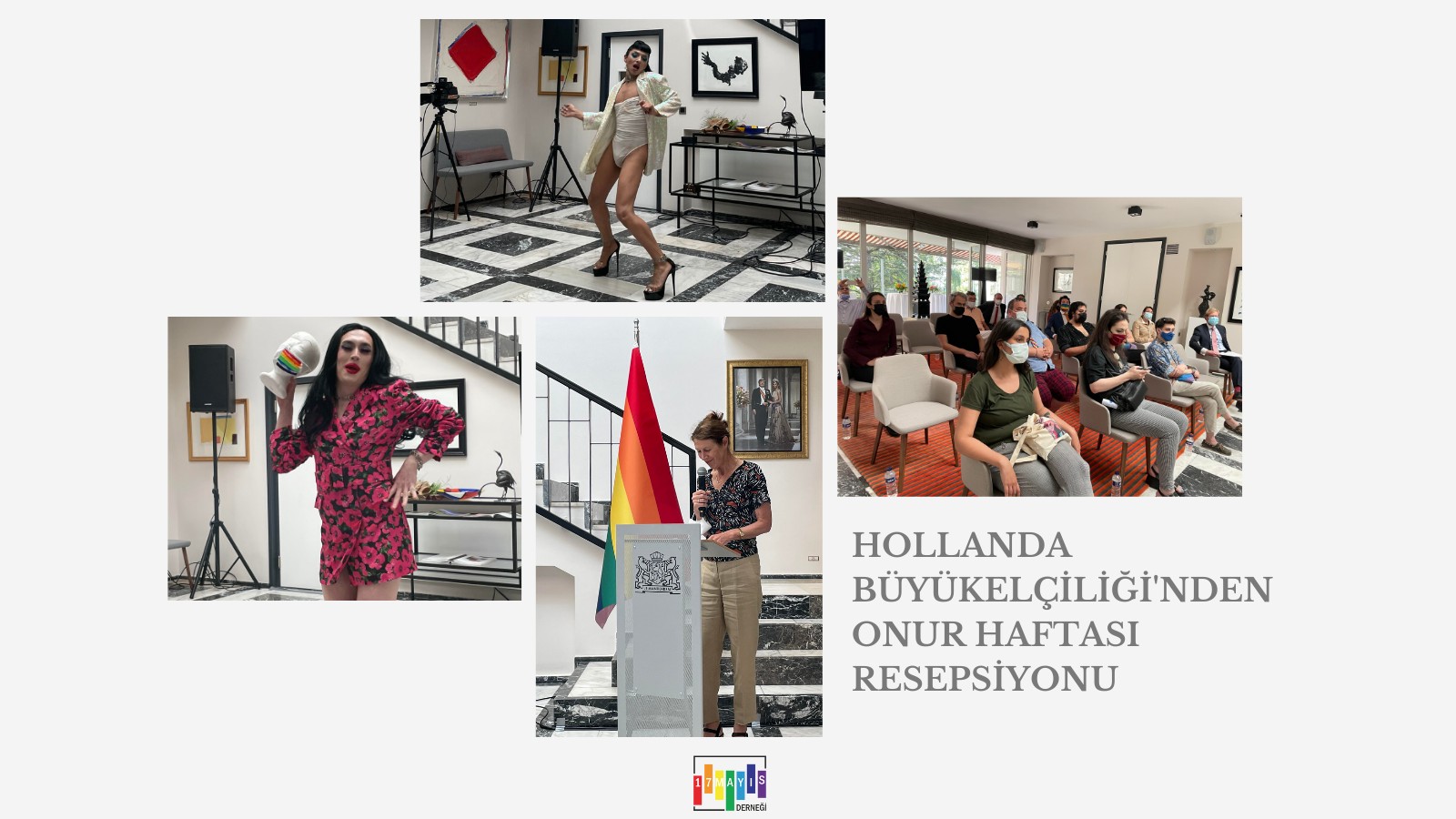 Hollanda Büyükelçiliği'nden Onur Haftası Resepsiyonu! - 17 Mayıs