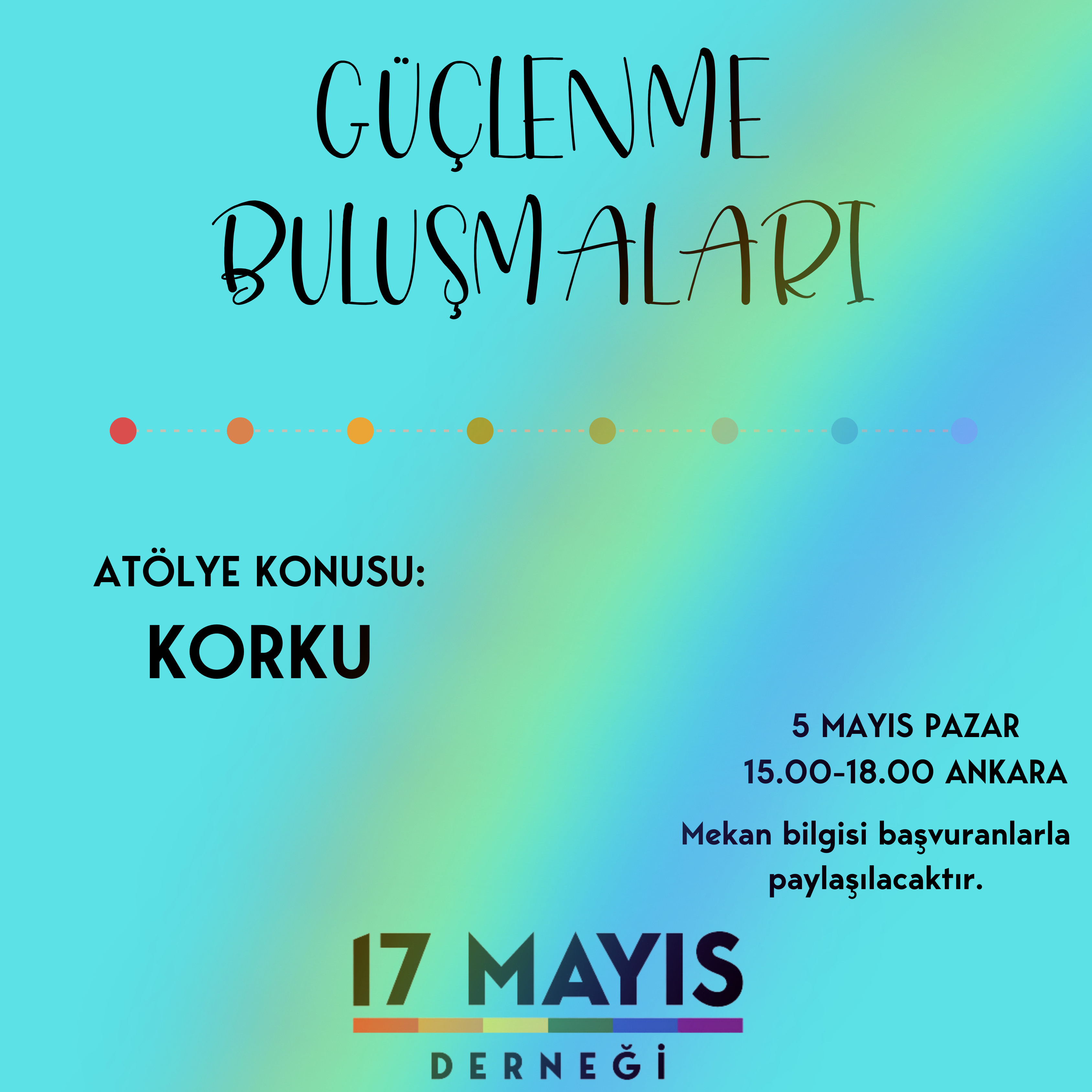 İkinci Haftanın Duygusu: “Korku” - 17 Mayıs