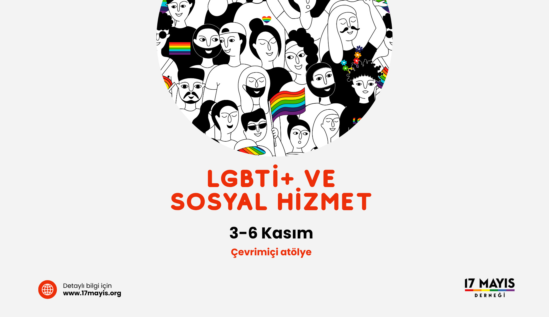 LGBTİ+ ve Sosyal Hizmet Atölye Programı'na başvurular başladı! - 17 Mayıs