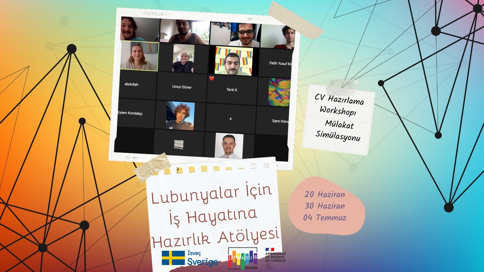 Lubunyalar İçin İş Hayatına Hazırlık Atölyeleri Tamamlandı! - 17 Mayıs