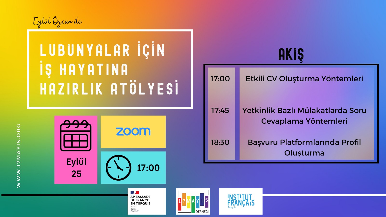 Lubunyalar İçin İş Hayatına Hazırlık Atölyesi Kayıtları Başladı! - 17 Mayıs