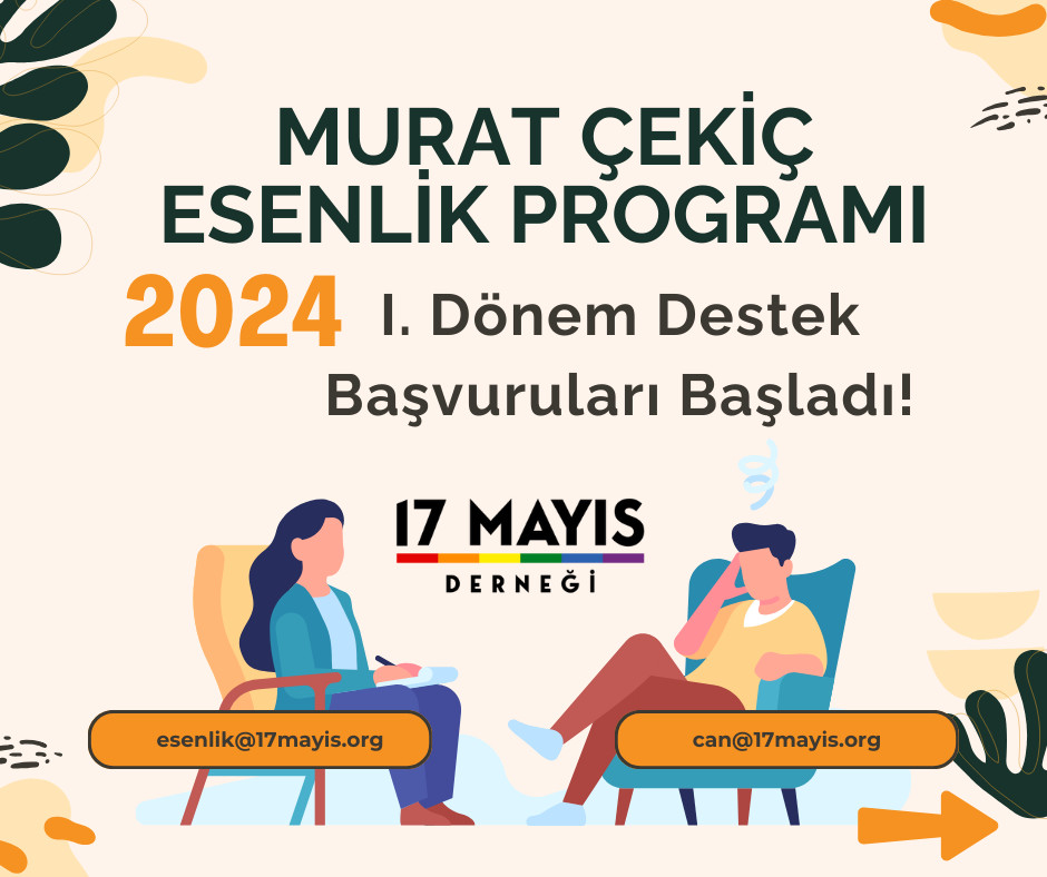 Murat Çekiç Esenlik Programı 1. Dönem Başvuruları Açıldı! - 17 Mayıs