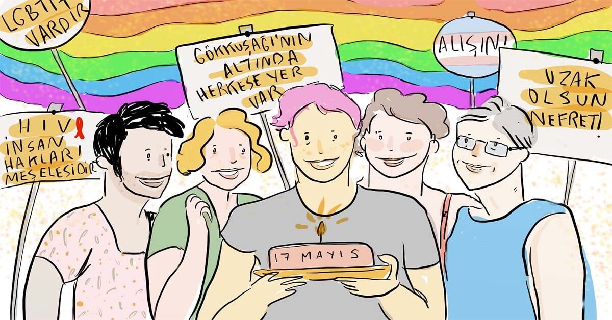 Yola çıkar çıkmaz dostlarımızı bulduk! - 17 Mayıs